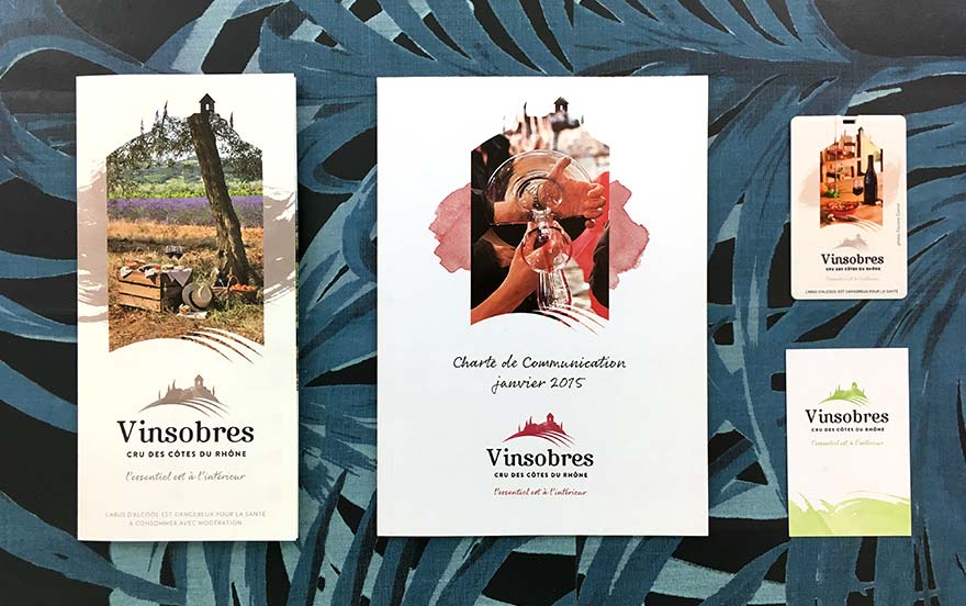 Identité visuelle de l'appellation Vinsobres